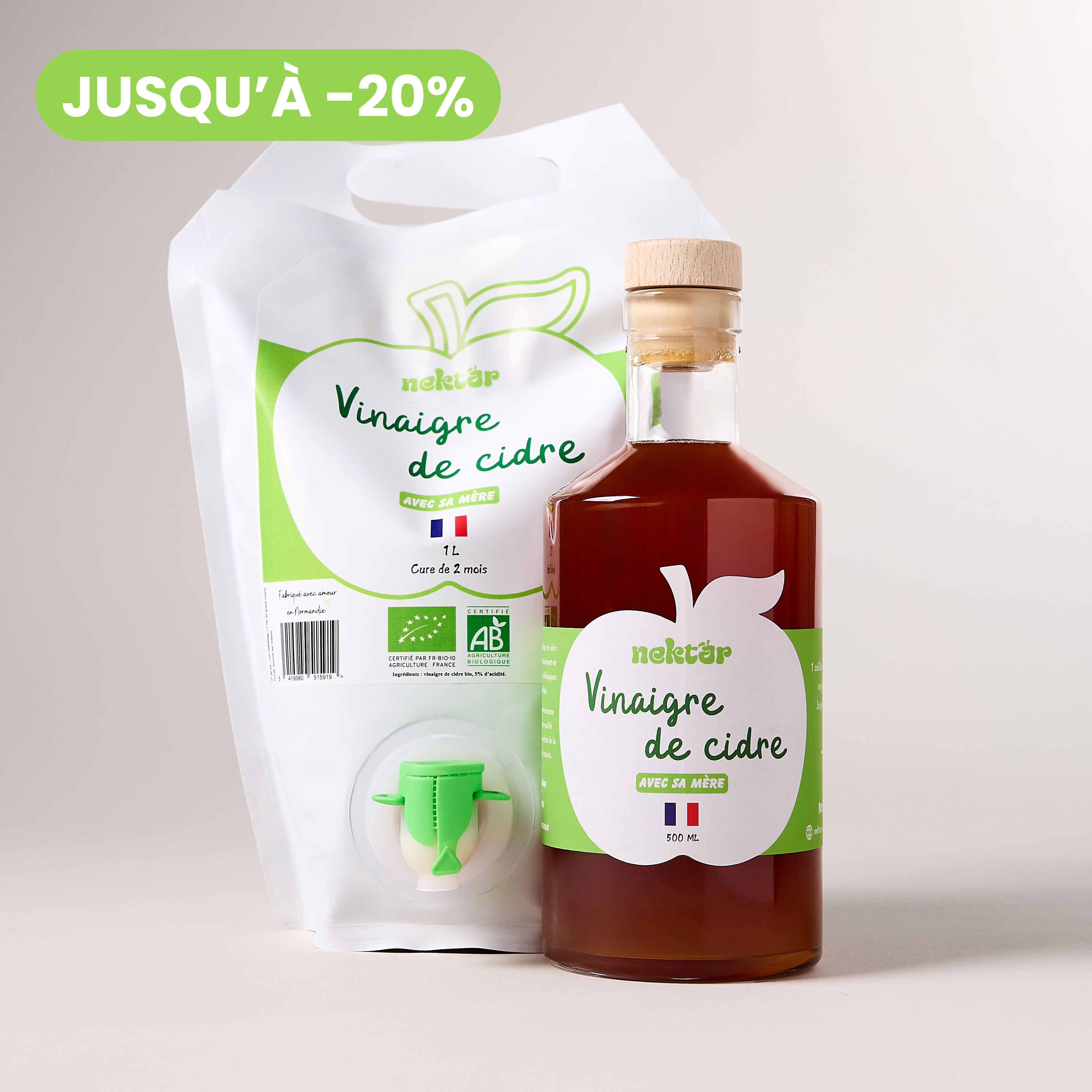 Vinaigre & sa recharge Nektar Produits