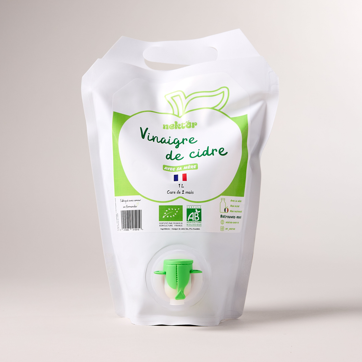 Recharge de vinaigre - 1L Nektar Produits