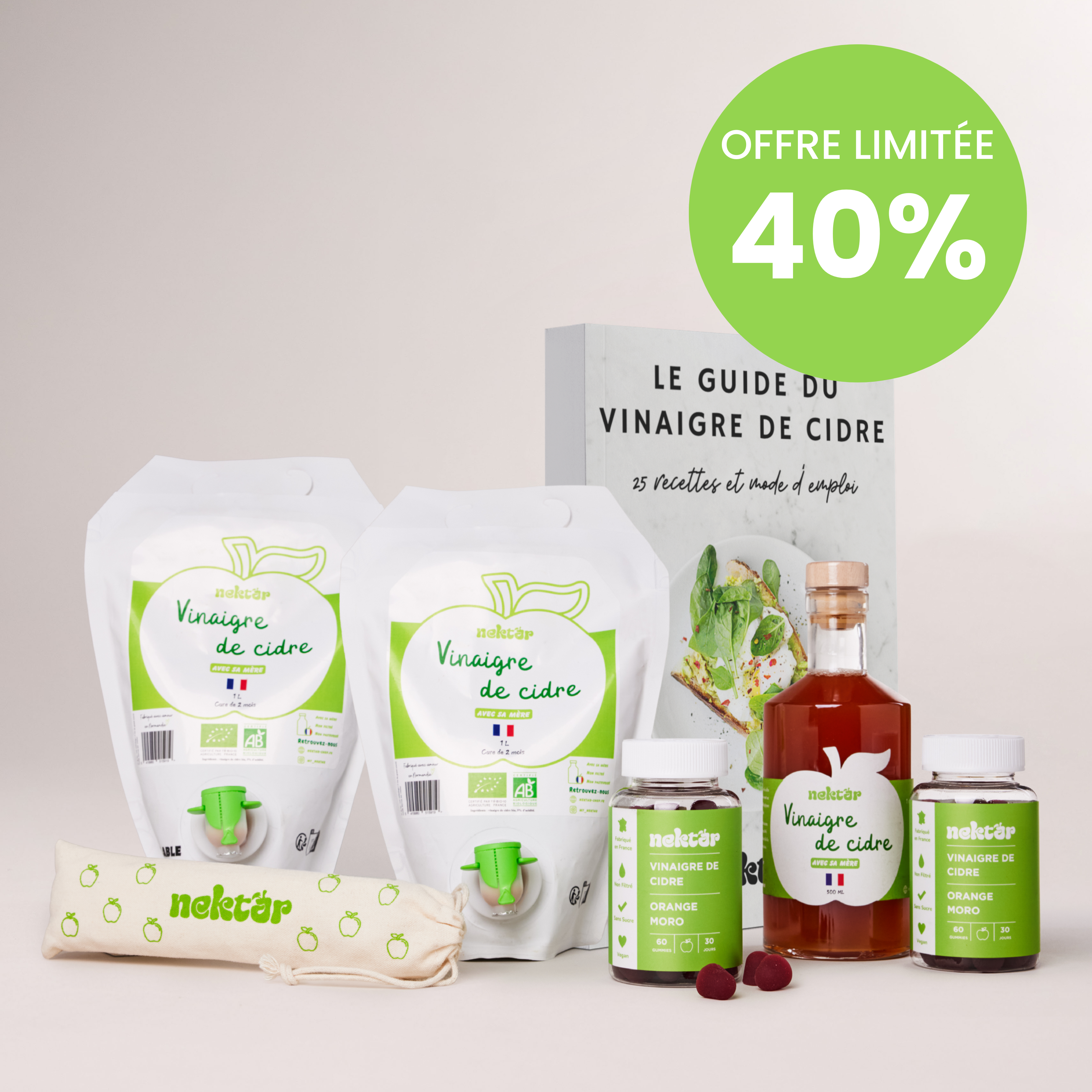 Pack fin d'année ⭐ Nektar Produits