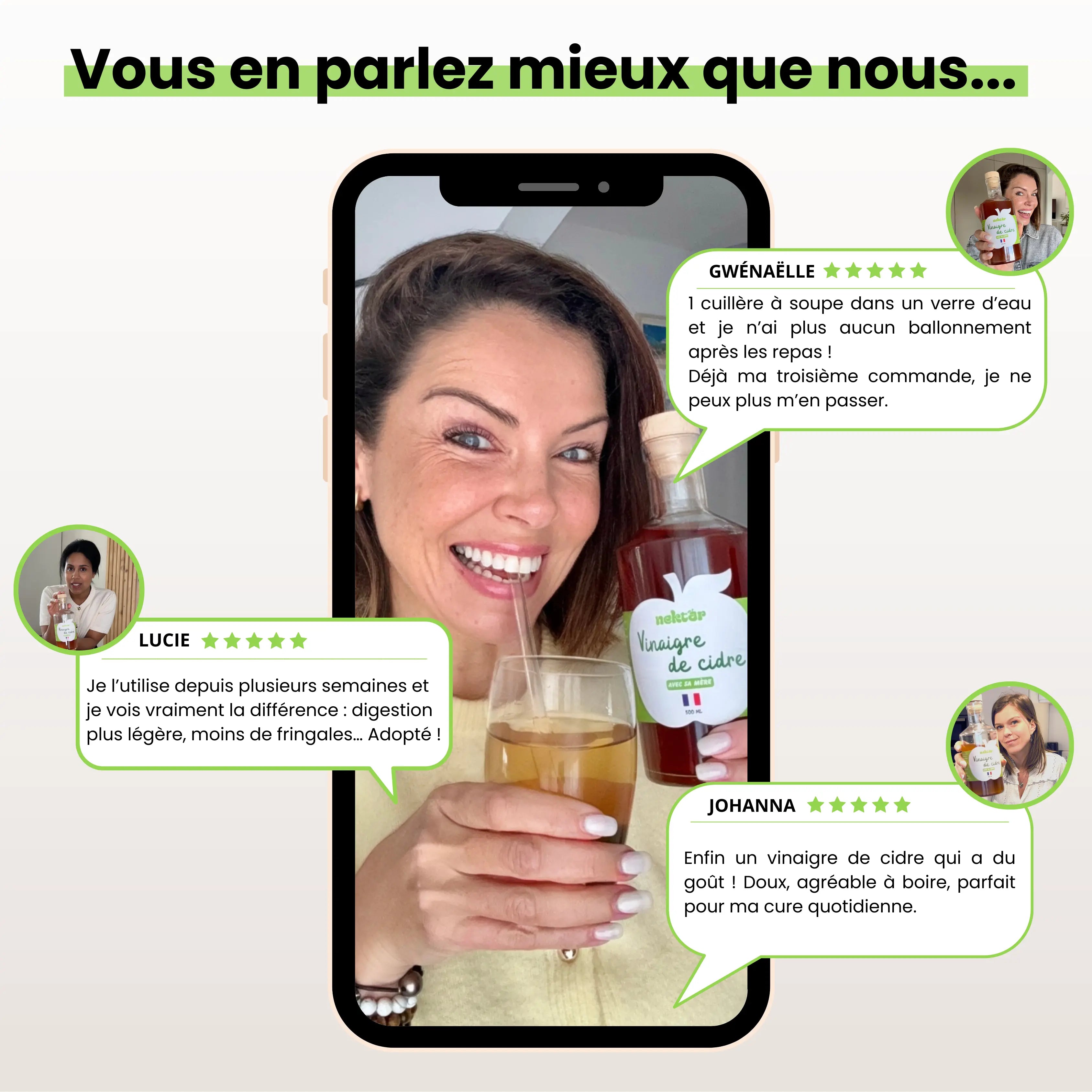 Recharge de vinaigre Nektar