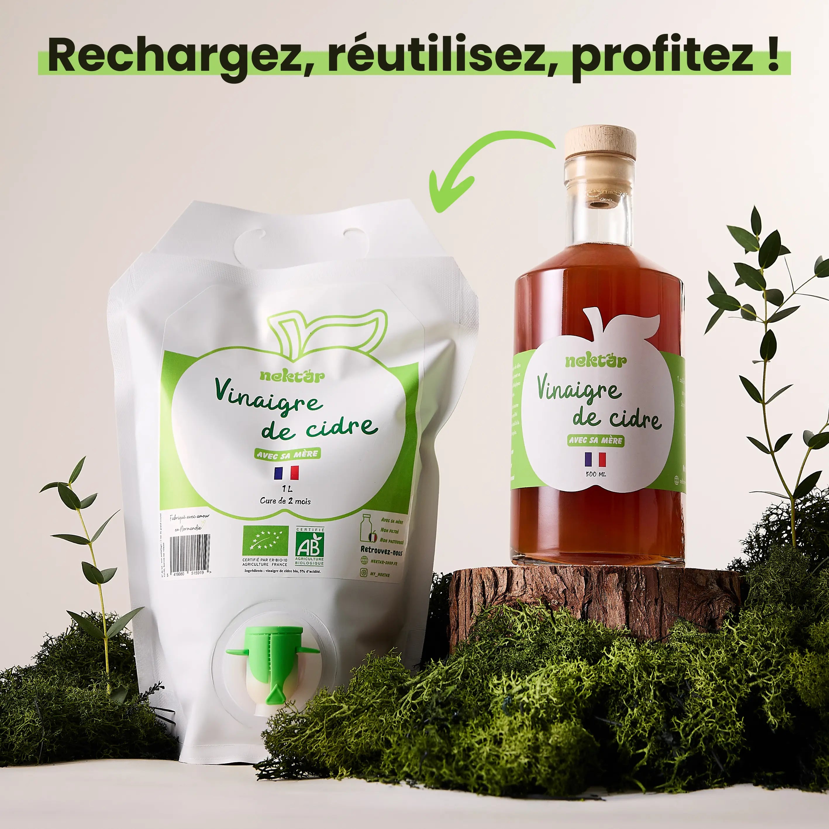 Recharge de vinaigre Nektar