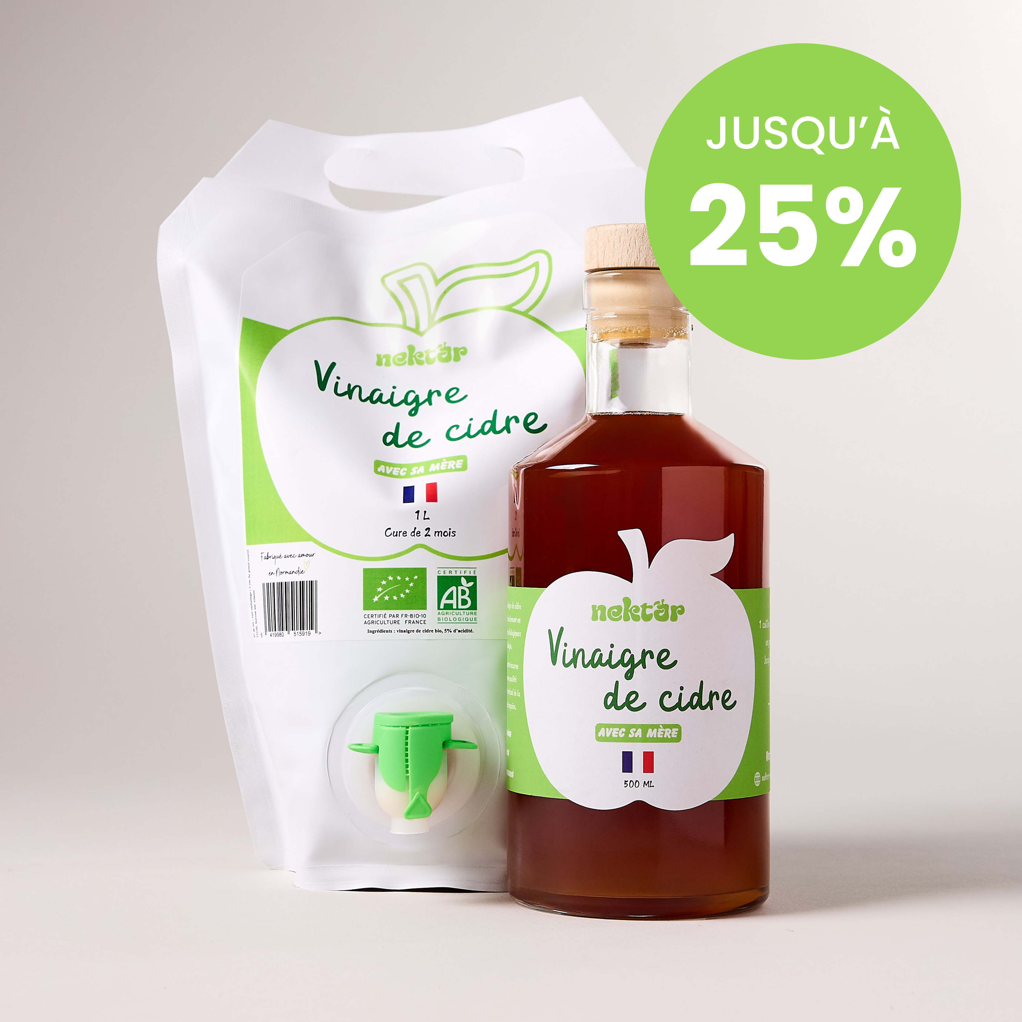 Vinaigre & sa recharge Nektar Produits