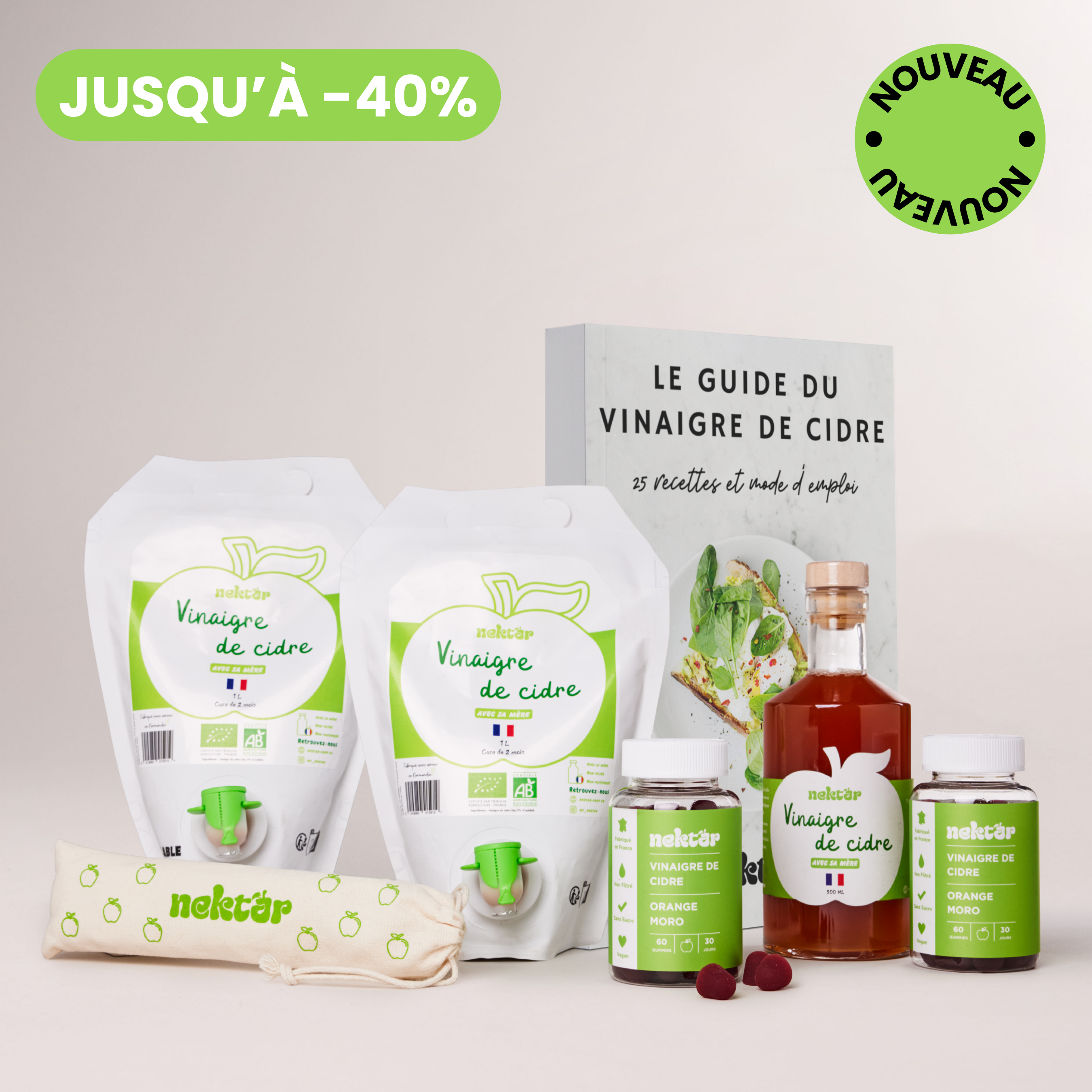 Pack fin d'année ⭐ Nektar Produits